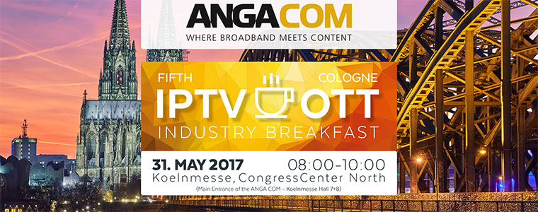 OTT IPTV śniadanie branżowe ANGA COM 2017 ABOX42