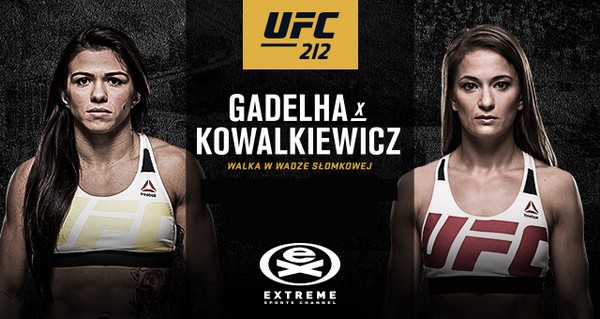 Na gali UFC212 walczyć będą Claudia Gadelha i Karolina Kowalkiewicz, foto: AMC Networks International