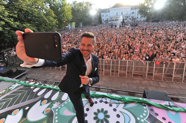 Krzysztof Ibisz podczas koncertu „Dzień Dziecka w Otwocku”, foto: Cezary Piwowarski/WBF/Cyfrowy Polsat
