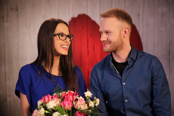 Milena i Piotr w programie „Pierwsza randka”, foto: Natasza Młudzik/TVP