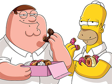 Family Guy: Głowa rodziny vs Simpsonowie FOX Comedy
