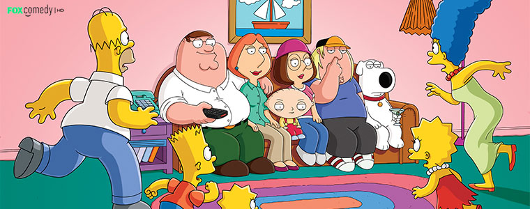 Family Guy: Głowa rodziny vs Simpsonowie FOX Comedy