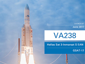 Ariane VA238 Hellas Sat 3