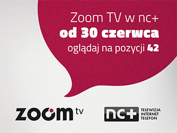 Zoom TV z kompletem systemów dla nc+