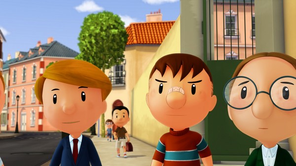 Bohaterowie serialu animowanego „Mikołajek”, foto: Stopklatka