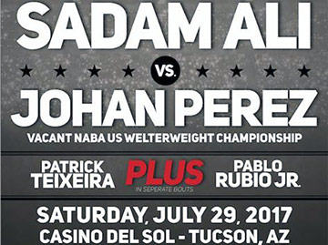 Sadam Ali vs Johan Perez w Fightblubie 