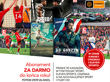 Cyfrowy Polsat Eleven Sports Cinemax Rodzinny HD