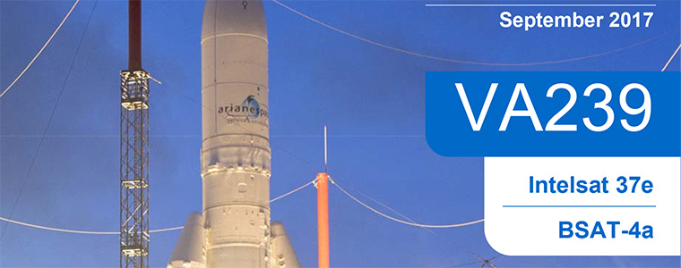 Ariane VA239 Intelsat 37e BSAT-4a