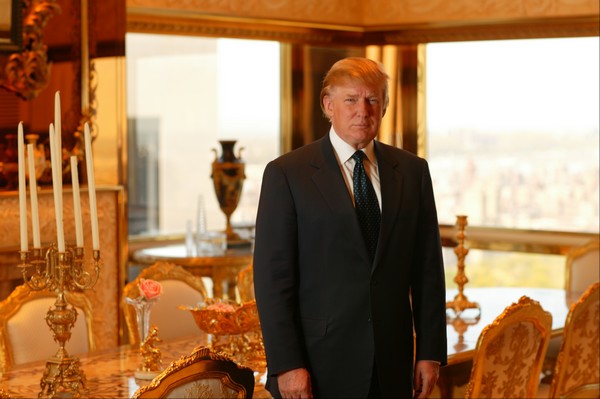 Donald Trump w programie „Trampolina”, foto: Duncan/SDF