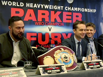 WBO World Heavyweight Championship: Parker vs Fury