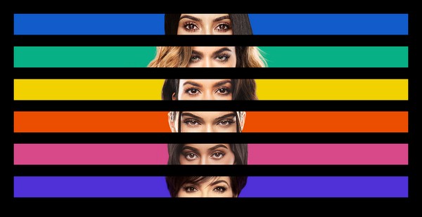 Kim Kardashian, Khloe Kardashian, Kourtney Kardashian, Kendall Jenner, Kylie Jenner i Kris Jenner w programie „Z kamerą u Kardashianów”, foto: Comcast Corporation