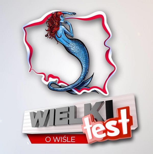 Logo programu „Wielki test o Wiśle”, foto: TVP
