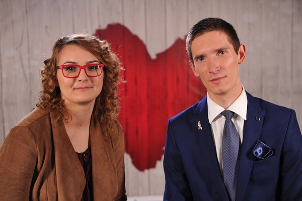 Katarzyna i Stanisław w programie „Pierwsza randka”, foto: Natasza Młudzik/TVP