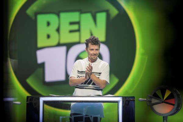 Bartosz Obuchowicz w programie „Ben 10 Wyzwanie”, foto: Time Warner