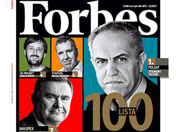 Forbes 11 2017 największe polskie firmy prywatne 2017 Zygmunt Solorz-Żak