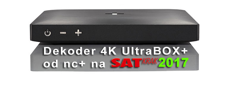 Dekoder UltraBOX+ 4K nc+ SAT KRAK 2017