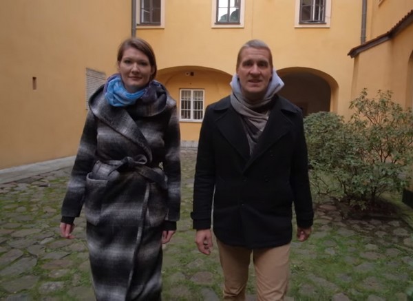 Dominika Dembińska i Stefan Czerniecki w programie  „Studnia”, foto: Telewizja Republika