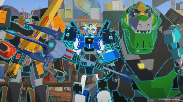 Bohaterowie serialu animowanego „Transformers: Robots in Disguise”, foto: Hasbro Studios LLC.