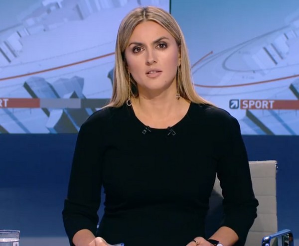 W kanałach Polsatu widzowie znajdą doniesienia ze świata sportu. Na zdjęciu Karolina Szostak, prowadząca „Sport” w Polsacie i „Wydarzenia: Sport” w Polsacie News, foto: Cyfrowy Polsat