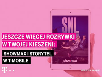Showmax i Storytel w T‑Mobile