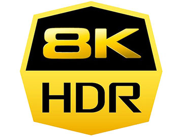 Sony 8K HDR logo