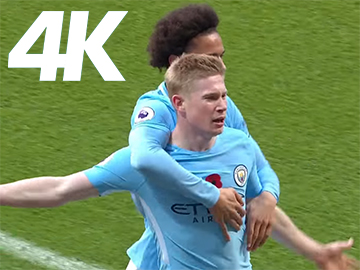 Premier League Manchester City Ultra HD 4K Canal+ Now 4K