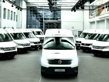 Volkswagen e-Crafter z Wrześni już na testach u klientów