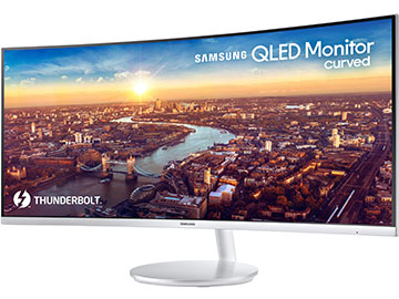 Pierwszy zakrzywiony monitor QLED z Thunderbolt 3 od Samsunga
