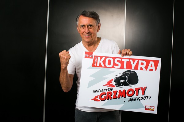 Andrzej Kostyra prowadzi kanał „KOstyra SE”, foto: Piotr Grzybowski/SE/East News