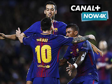 FC Barcelona Canal+ Now 4K