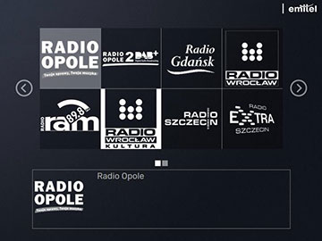 EmiTel HbbTV Player Polskie Radio MUX 8 portal
