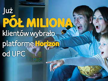 UPC Polska Horizon pół miliona