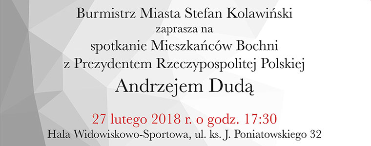 Andrzej Duda Bochnia