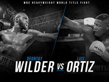 Wilder vs Ortiz w Canal+ Sport 2 nc+ boks WBC