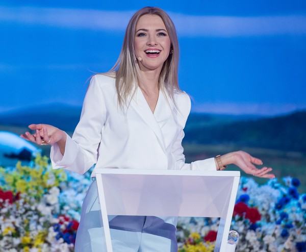 Barbara Kurdej-Szatan w programie „Kocham cię, Polsko!”, foto: Jan Bogacz/TVP