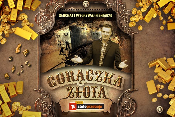 Loterię „Gorączka złota” prowadzi Kamil Baleja, foto: Agora