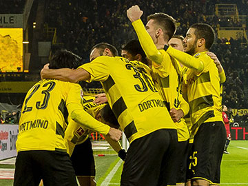Borussia Dortmund Bundesliga Liga Mistrzów UEFA liga Europy DFB pokal