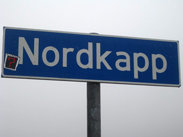 Nordkapp - Przylądek Północny w Norwegii