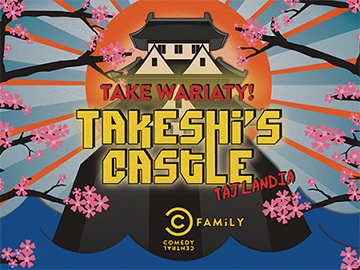 „Takeshi’s Castle: Take wariaty” Comedy Central Family