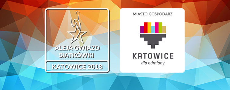 Aleja Gwiazd Siatkówki Katowice 2018