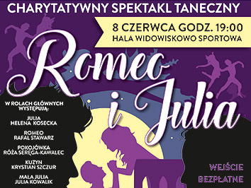 Charytatywny spektakl taneczny „Romeo i Julia