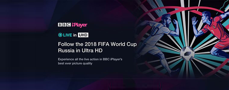 BBC iPlayer UHD 4K mundial MŚ