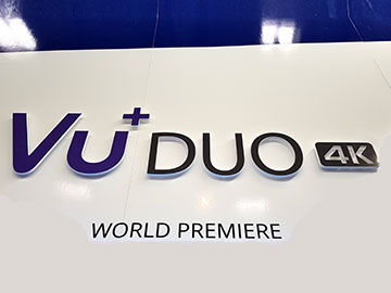 Vu+ Duo 4K - premiera na ANGA COM 2018 [wideo]