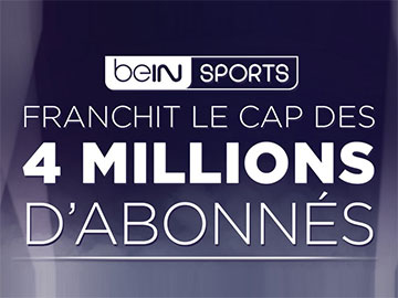beIN Sports France 4 mln abonentów