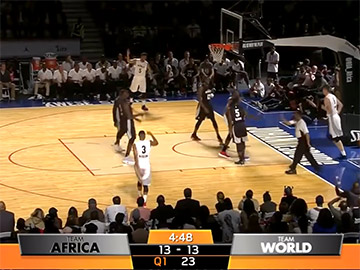 NBA: Team Africa – Team World w Canal+ Sport 2 [wideo]