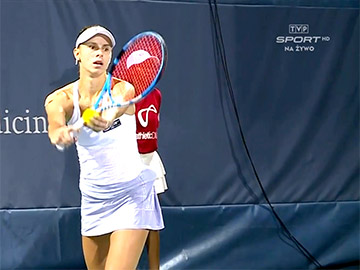 WTA Hua Hin: Linette - Niculescu w TVP Sport