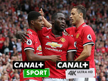 Premier League Manchester United Canal+ 4K Ultra HD