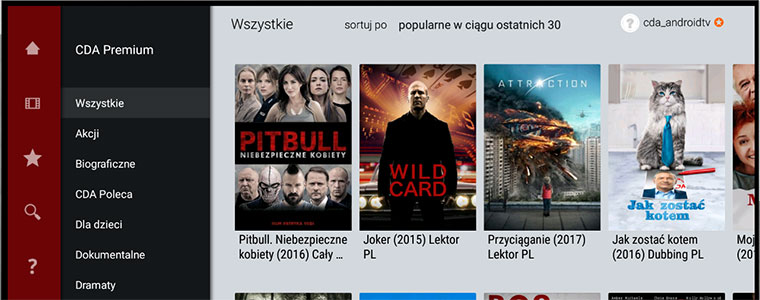 CDA.pl Android TV