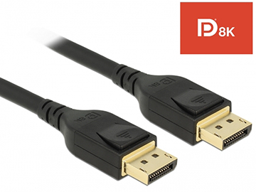 Delock wprowadza kable DisplayPort 8K
