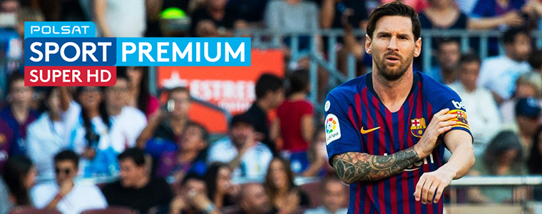 Liga Mistrzów UEFA Polsat Sport Premium Leo Messi FC Barcelona 
